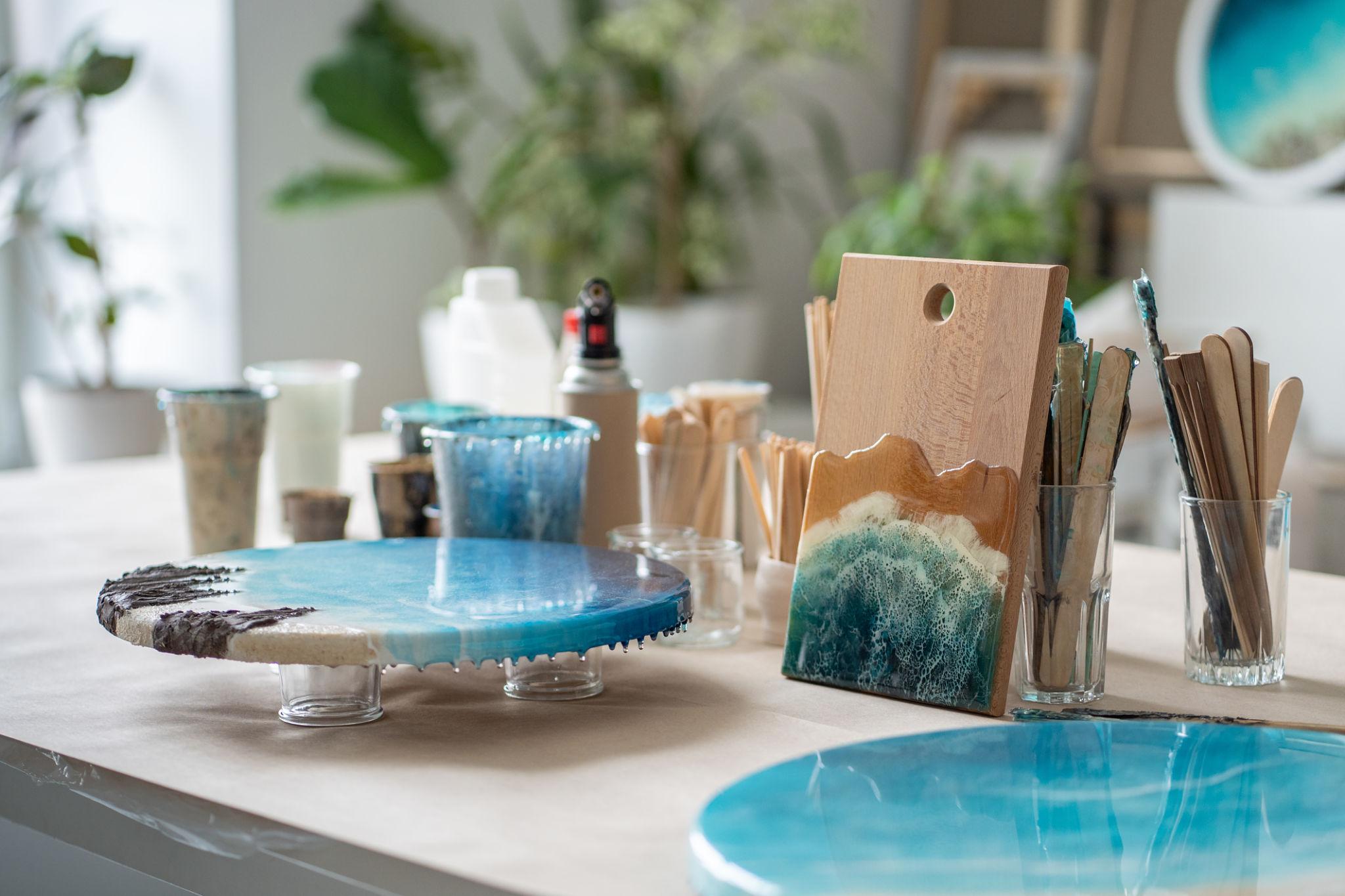 Inside the EpoxyArt studio